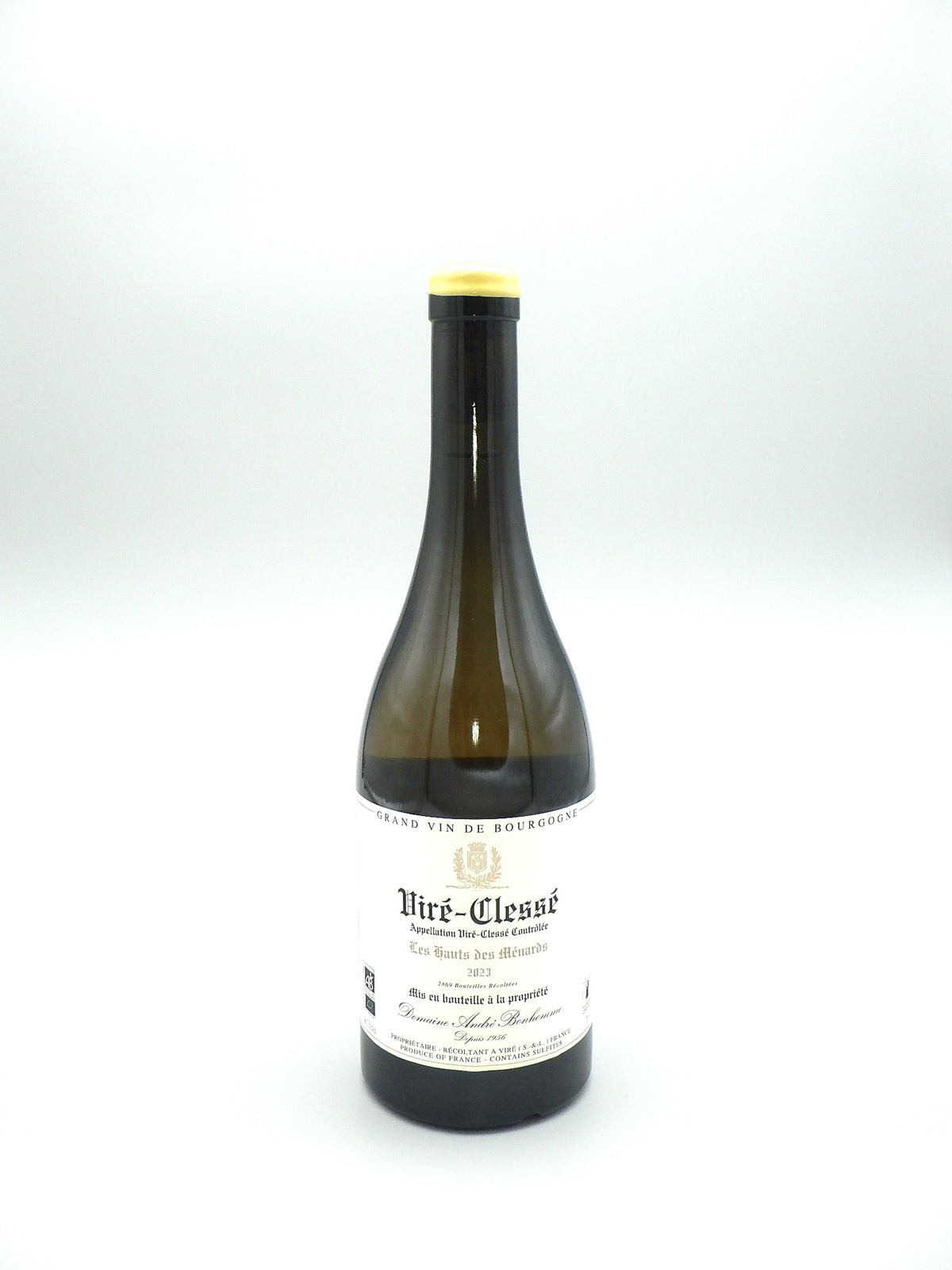 2023 ヴィレ・クレッセ レ・オー・デ・メナー アンドレ・ボノム